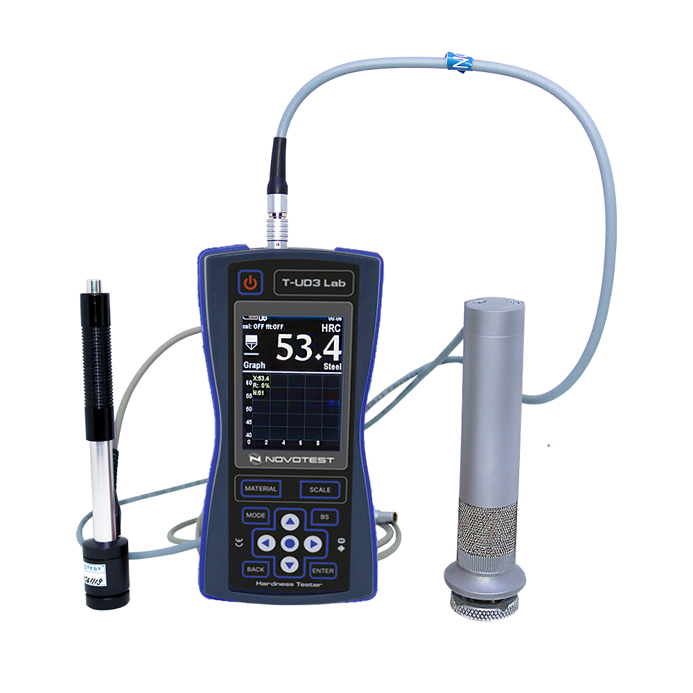T UD3 hardness tester NOVOTEST 2 blue