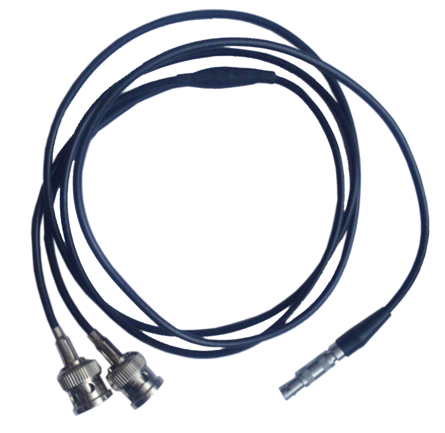 Кабель к ПЭП (Lemo 00 – 2 BNC/CP-50) для совмещенных преобразователей фото