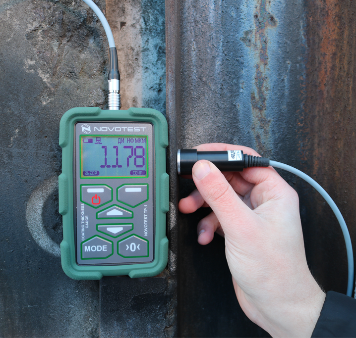 Толщиномер покрытий ТП-2020 (c NOVOTEST Lab) фото