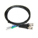 Кабель к ПЭП (2 Lemo 00 - 2 BNC/CP-50) для раздельно-совмещенных ПЭП